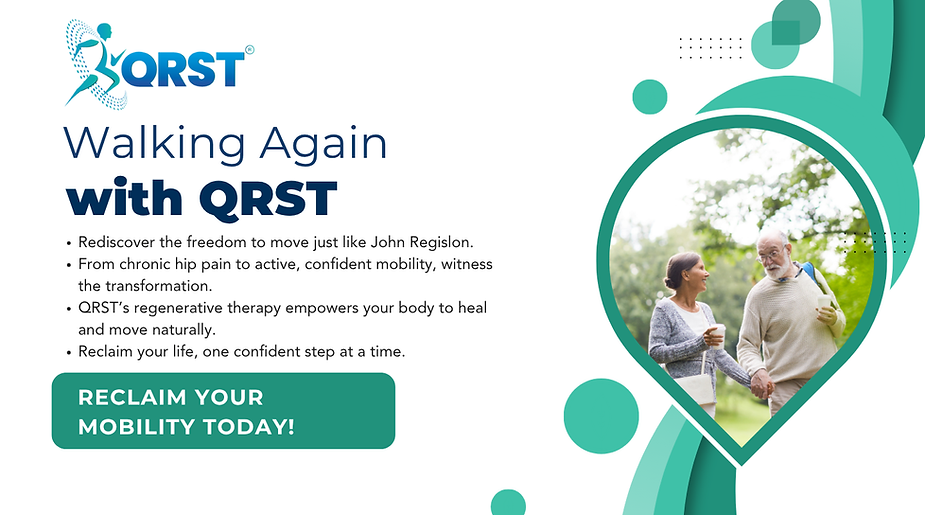 Illustration accompanying Walking Again: A Patient’s Journey with QRST