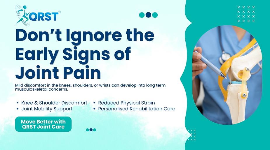 Illustration accompanying Why Ignoring Small Joint Pain Can Lead to Bigger Problems Later