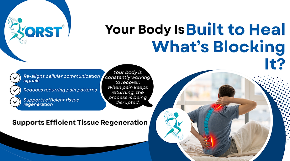 Illustration accompanying Your Body Is Trying to Heal But Something Is Blocking It